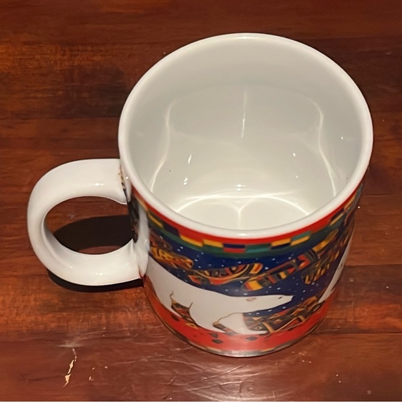 Dawn Oman Skye McGhie Polar Bear Mug Yellowknife  Native North American Art - Picture 10 of 10
